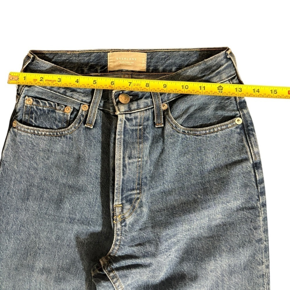 EVERLAND the 90’s cheeky jeans organic cotton size 24 regular - Picture 11 of 12